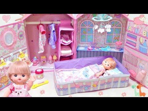 メルちゃん お世話セット 赤ちゃんベッドルーム / Mell-chan Doll Bedroom , Baby Annabell Bedroom Toy