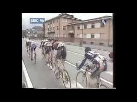 Giro de Italia 1996 20ª etapa: Marostica-Passo Pordoi 220 km (07/06/1996) - Bugno (3º)