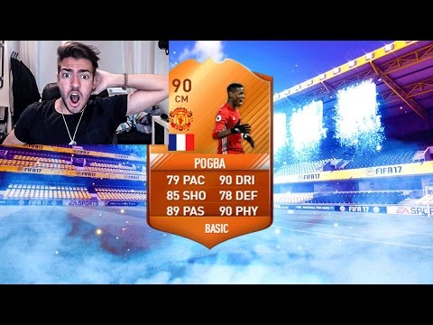 OMG! POGBA & 90+ WALKOUT im PACK OPENING ⛔️😱 FIFA 17 PACKLUCK ULTIMATE TEAM !!