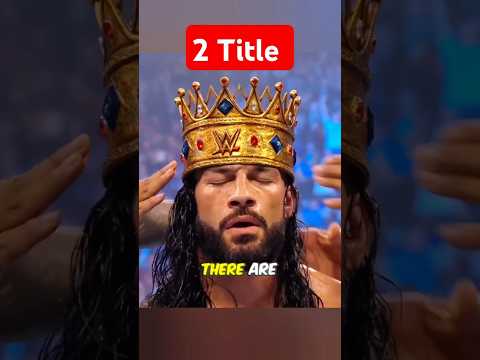 Only These 7 WWE Wrestlers Won Double Championships! #wwe #romanreigns