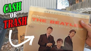 Rare BEATLES RECORDS Found At Garage Sale