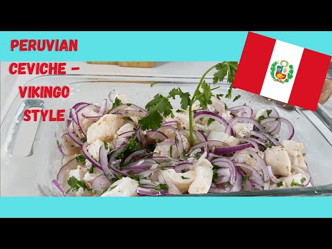 How to make Peruvian Ceviche (Vikingo Style) / Como Hacer Ceviche Peruano Estilo Vikingo
