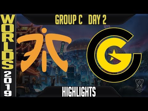 FNC vs CG Highlights Game 1 | Worlds 2019 Group C Day 2 | Fnatic vs Clutch Gaming - EU vs NA
