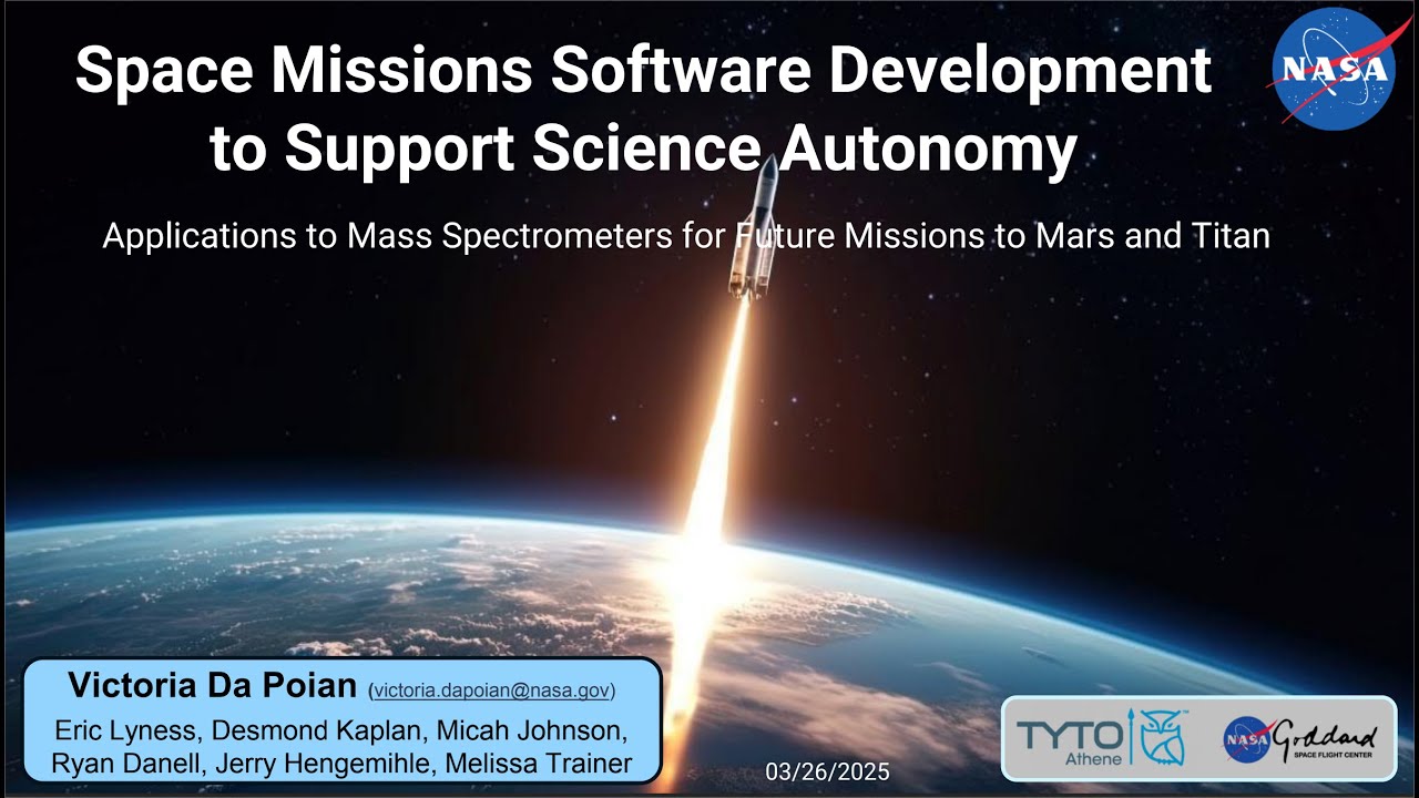 Space Missions Software Development to Support Science Autonomy