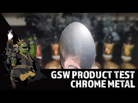 Green Stuff World Product Demonstration - Chrome Metal Colours