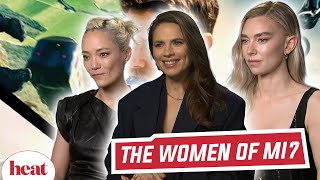 Pom Klementieff, Vanessa Kirby & Hayley Atwell Talk Stunts, Tom Cruise & Jumping Out Planes!