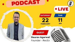 YouTube thumbnail for Hello Kolkata! | Ep. #35 | ft. Gaurav Agarwal, Founder @ RecEx