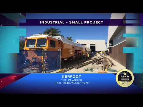 2016 NSW Neca Award State Winner for -Plasser Railway Yard