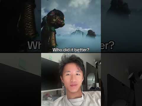 This #BlackMythWukong Scene vs #GodofWar