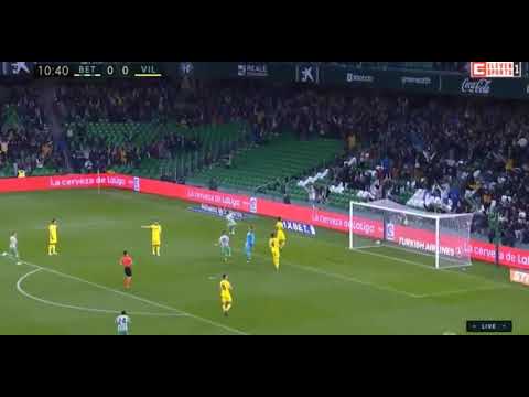 LaLiga8/4/2019 REALBETIS vsVILLARREAL 2-1