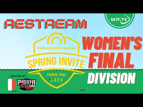 Women's Final RESTREAM Eastblock vs BFD Shout 2023 Spring Invite Padova