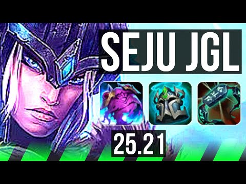 SEJUANI vs SHACO (JGL) | KR Master | 25.21