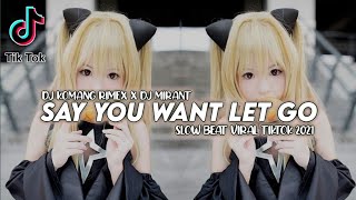 Download lagu Dj Say You Want Let Go Slow Beat Viral Tiktok Terbaru 2021 Dj Komang Rimex X Dj Mirant mp3 Download lagu Dj Say You Want Let Go Slow Beat Viral Tiktok Terbaru 2021 Dj Komang Rimex X Dj Mirant mp3
