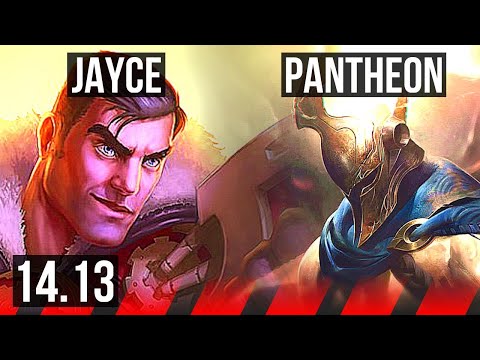 JAYCE vs PANTHEON (TOP) | 65% winrate, 5/1/2, Rank 10 Jayce | TR Challenger | 14.13