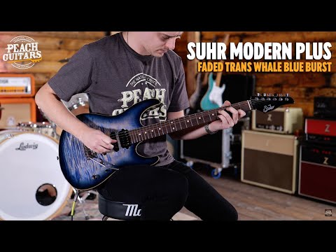No Talking...Just Tones | Suhr Modern Plus Faded Trans Whale Blue Burst Pau Ferro