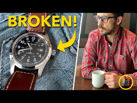 My Hamilton Khaki Field Automatic Watch has a problem.