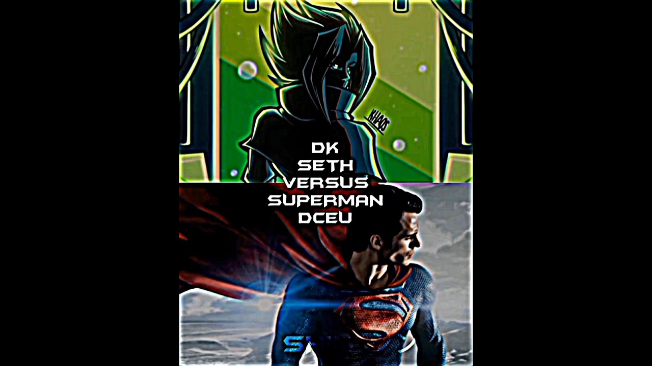 #seth #vs #superman #dinosaurking #vs #dceu #viral #foryou #1v1 #edit