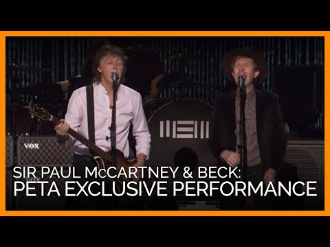 Sir Paul McCartney and Beck Spoil PETA With Exclusive Performance