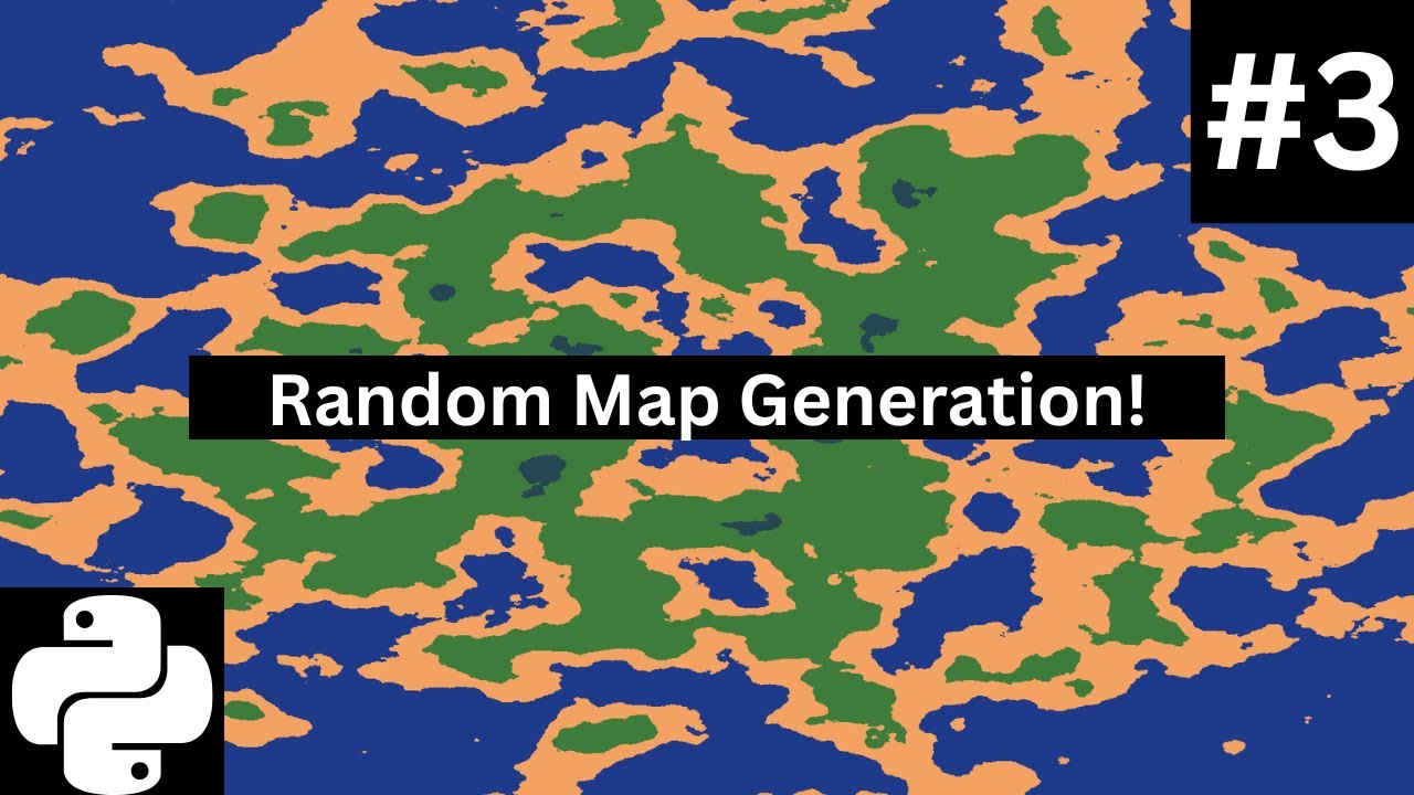 Python Tutorial | How to Randomize Map Generation with TerraForge