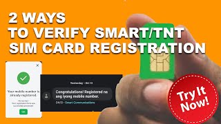 (PARAAN) HOW TO VERIFY PHILIPPINE SIM CARD REGISTRATION| OFW GUIDE