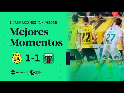 🟡🐤 San Luis 1 – 1 🟢⚪ D. Temuco | Liga de Ascenso Caixun 2025 – Fecha 22 🎥🤝