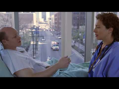 ER9X21- ROMANO: Do me a favor. Write "not this one, idiot" on my right arm.