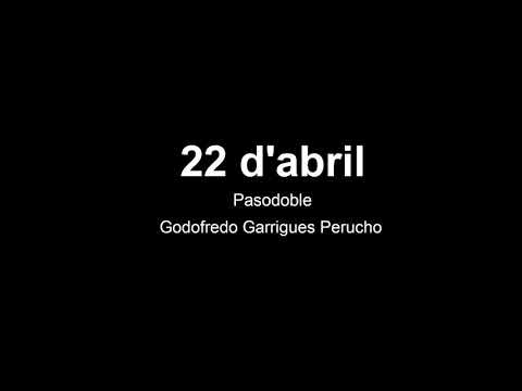 22 d'Abril - Pasodoble