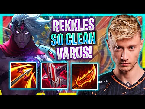 REKKLES IS SO CLEAN WITH VARUS! | FNC Rekkles Plays Varus ADC vs Sivir! | Season 2023