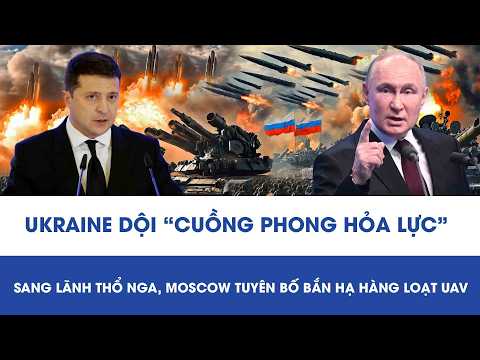 Ukraine unleashes a "storm of firepower" on Russian territory; Moscow claims to have shot down nu...