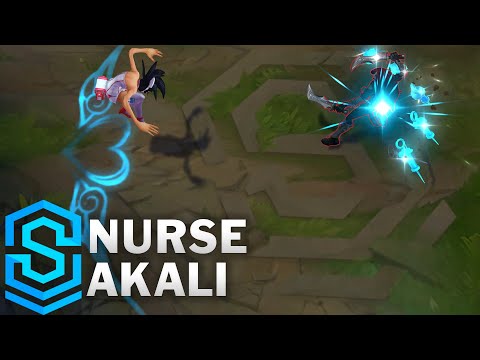 Nurse Akali Skin Spotlight - League of Legends