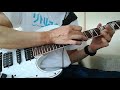 Steve Vai, lighter shade of green '84 guitar cover