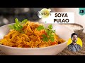 Chunky Soy Pulao Spicy Pulav Of Soya Wadi Achaari Raita Bonus Chef Ranveer Brar