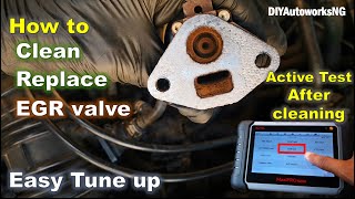 How to CLEAN your Car EGR valve & Electronic EGR Valve Testing (AFTER): Honda EGR Valves P0401 P0402
