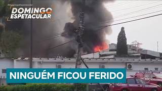 Incêndio destrói empresa de refrigeração em Itapecerica da Serra (SP)