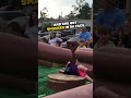 Her mom got her cooked by amusement park wipe out arm 😅