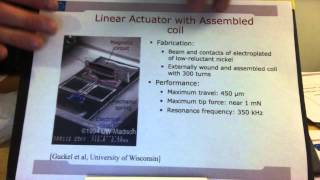 Magnetic actuators in MEMS