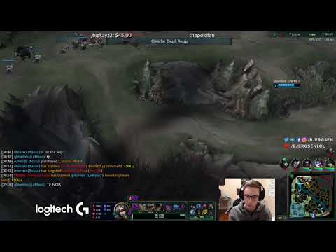 TSM Bjergsen LEBLANC VS TWISTED FATE MID // TSM Bjergsen STREAM PATCH 8.9
