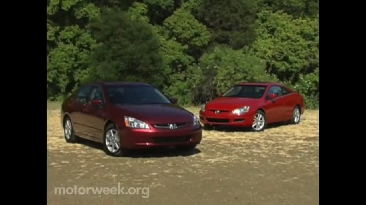 Motorweek 2003 Honda Accord Road Test