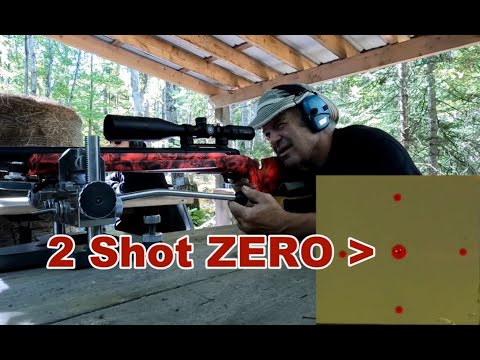 How to Zero In A Rifle With 2 Shots