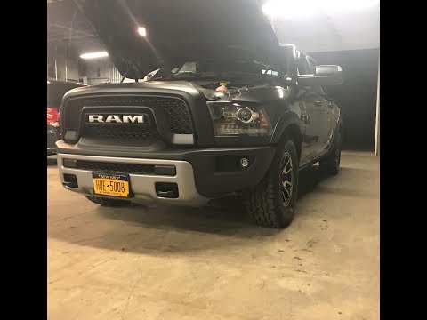 Mopar Air Intake Install : 2017 Ram Rebel 5.7 Hemi