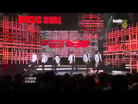 [120128] Teen Top - Crazy @Music Core