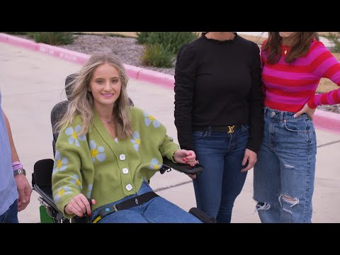 Paralyzed 17-Year-Old Cheerleader Is Determined to Walk Again