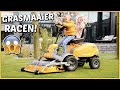 KiDS ALLEEN GRASMAAiER RACEN DOOR DE TUiN! ? | Bellinga Vlog #2071
