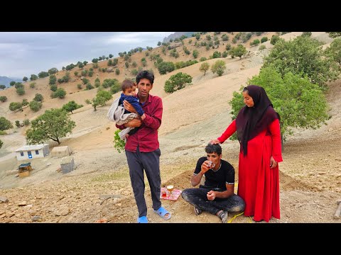Tribal Man Joins Mahmoud and Azam for a Local Meal | Nomadic Bonds⛰️✨🍃