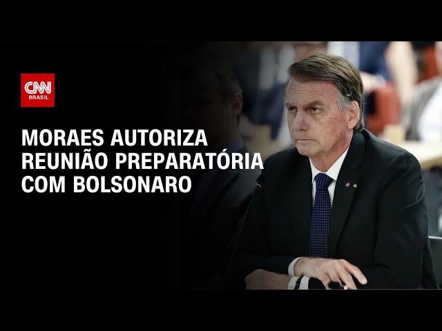 Moraes autoriza reunião preparatória com Bolsonaro para depoimento sobre arma | CNN 360°