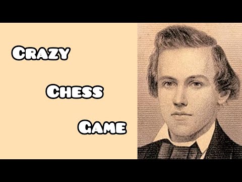 Paul Morphy Vs Henry Bird | Crazy Chess Game