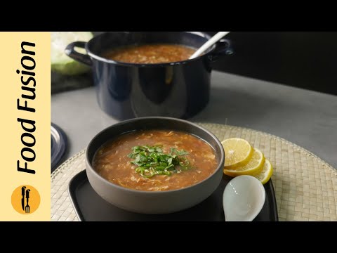 Schezwan Soup Recipe By Food Fusion