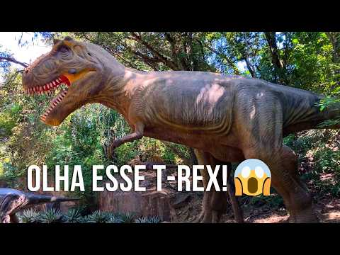 Fomos para Salto… e tinha DINOSSAURO! 😱