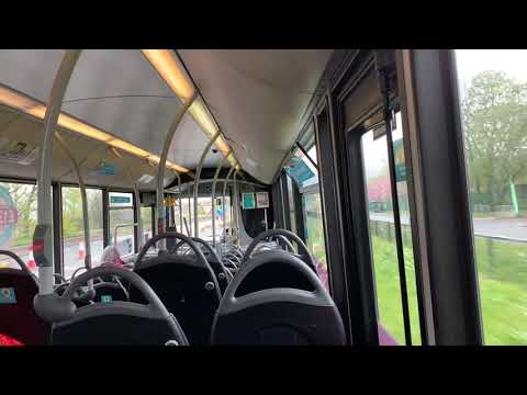 On the X12: ANE YJ58 FFO/1534 VDL SB200 Plaxton Centro