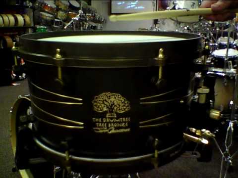 Jeff Ocheltree The Drumtree 7" x 13" Tree Bronze Snare Drum